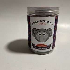 Scentsy Bitty Buddy - Elephant‎ - Scented with "Black Raspberry Vanilla"